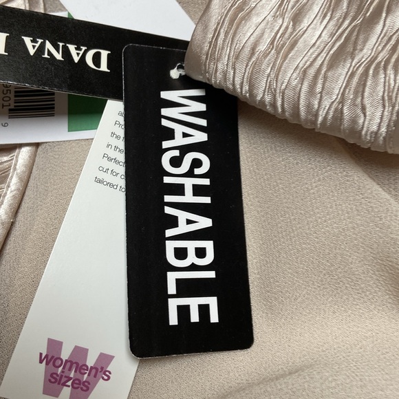 Dana Kay skirt set sz 16 W beige evening NWT jacket shell skirt - Picture 11 of 11